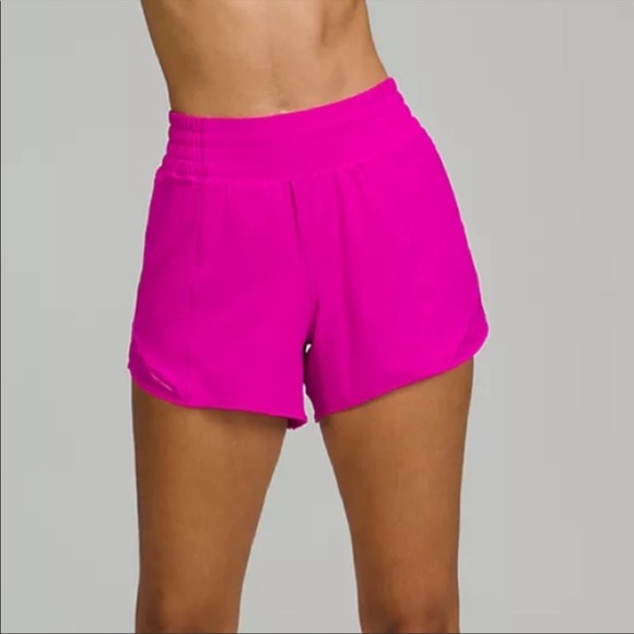 💕LULULEMON HOTTY HOT SHORT 4”-PURPLE HIGHLIGHT-4/6/8/10/12💕